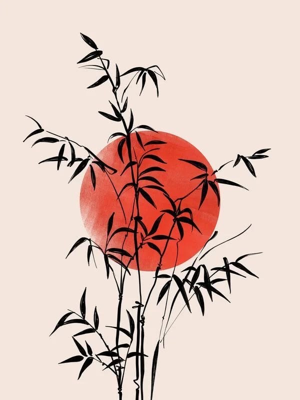 Bamboo & sun